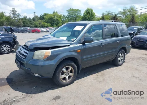 2006 Honda Pilot Ex-L from USA, damaged, VIN 2HKYF18636H528501